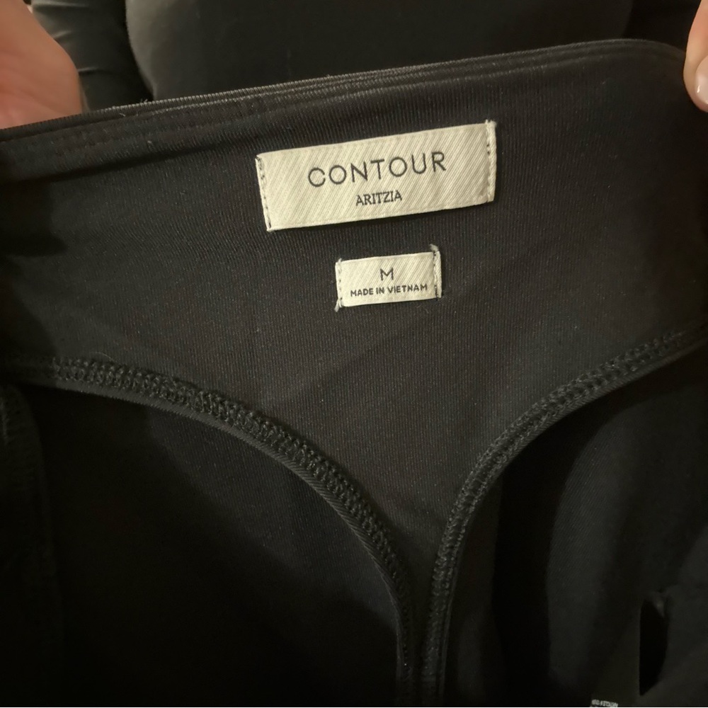 New Aritzia Black Mini Bodycon Skirt - Picture 4 of 5